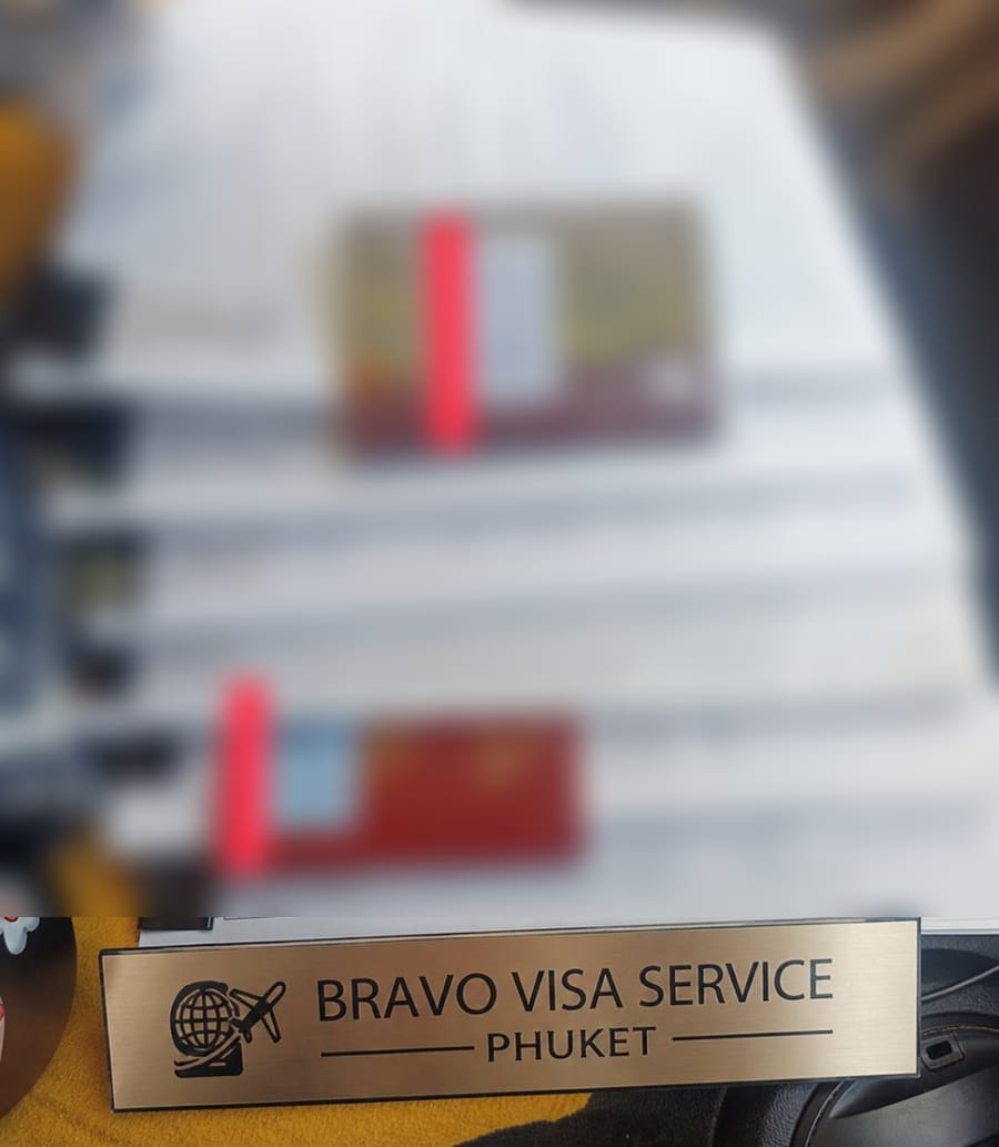 Bravo Visa Service handling clients' visa paperwork